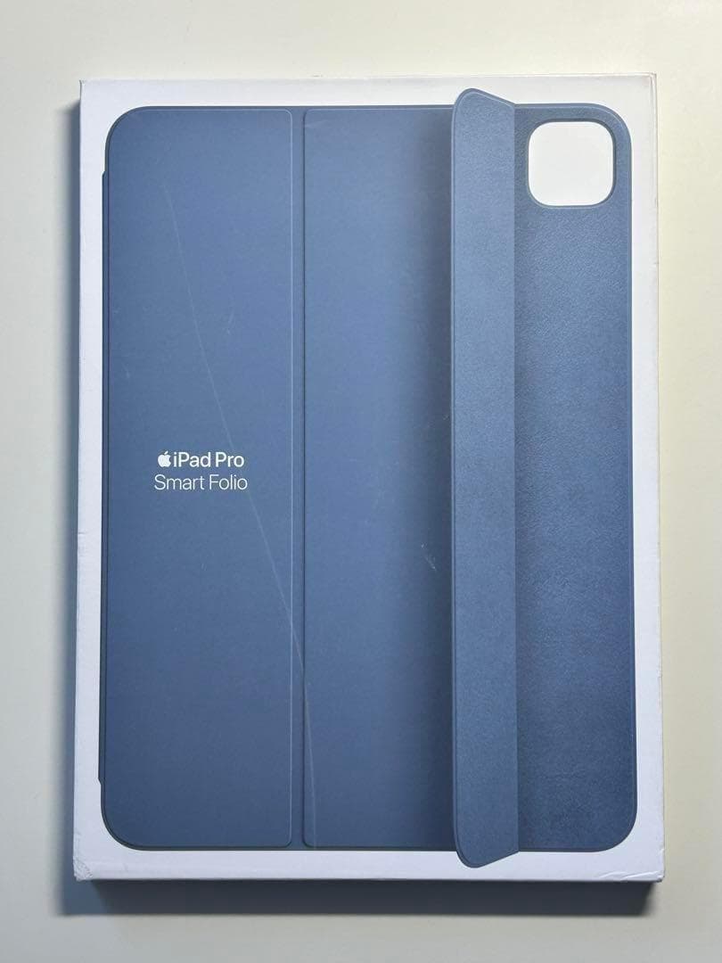新品】11インチ iPad Pro用スマートフォリオ・デニム① - メルカリ