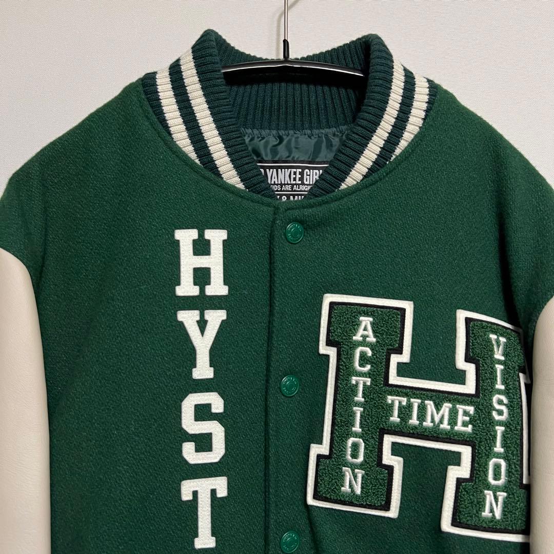 HYSTERIC GLAMOUR SEE NO EVIL スタジャン グリーン - メルカリ