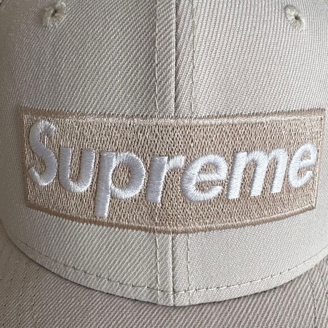 supreme×NEWERA メッシュキャップ 57.7cm 簡易鑑定済み