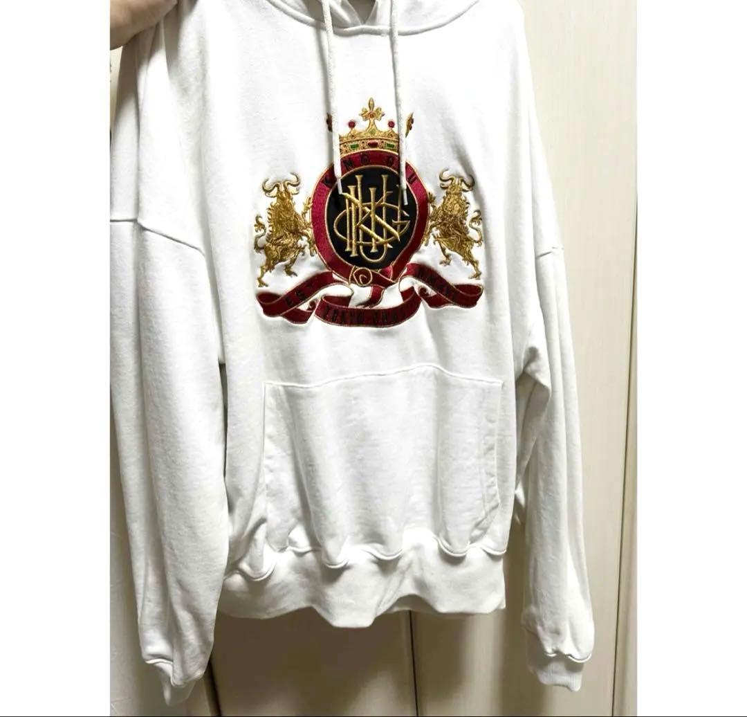 King Gnu キングヌー パーカー グッズ フーディ XL 白 2021 - メルカリ