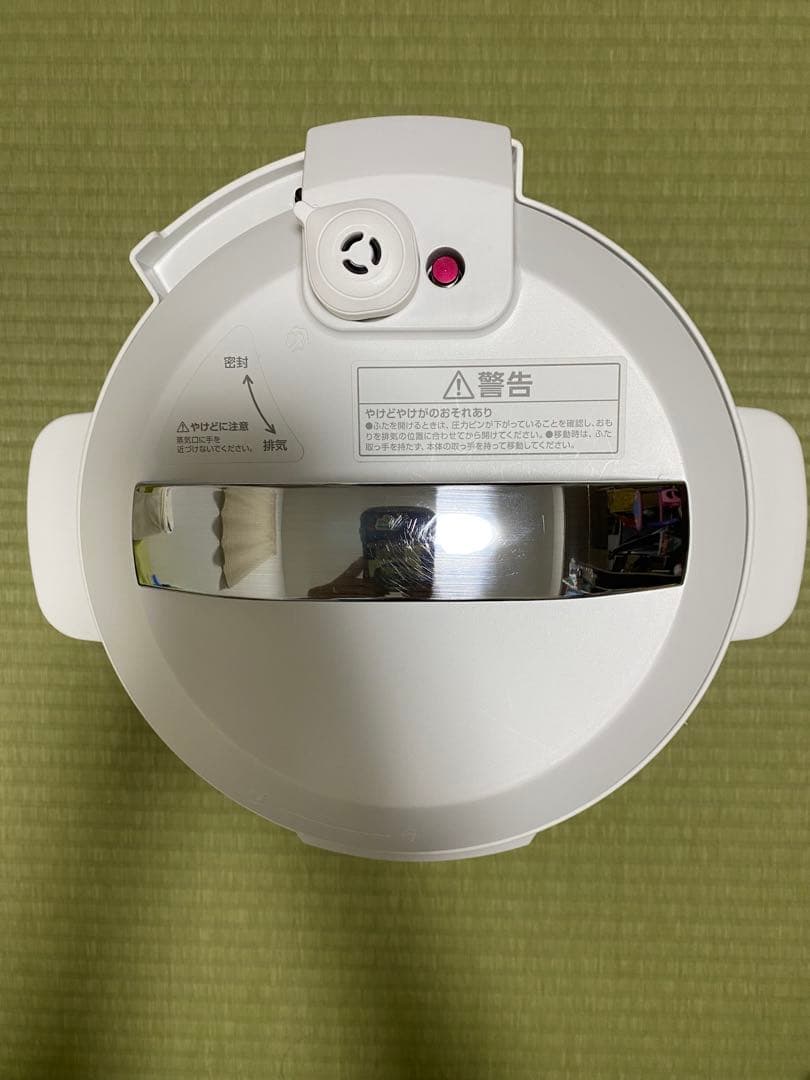 アイリスオーヤマ 6.0L ホワイト 電気圧力鍋 PC-EMA6-W　新品