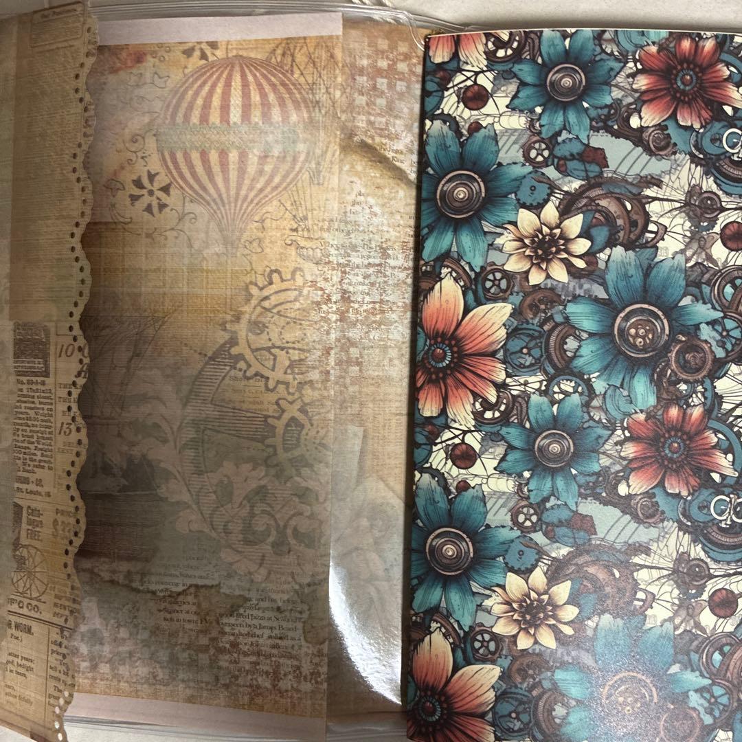 ジャンクジャーナル 雑記帳 コラージュノート 土台 - メルカリ
