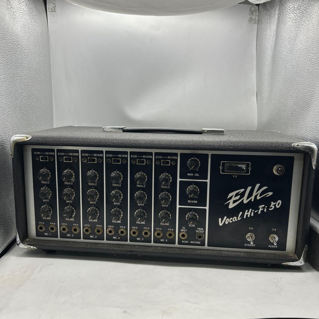 ELK Vocal Hi-Fi 50 マイクアンプ　動作未確認 ELK Vocal Hi-Fi 50 マイクアンプ 動作未確認 2026年最新】ELK アンプ