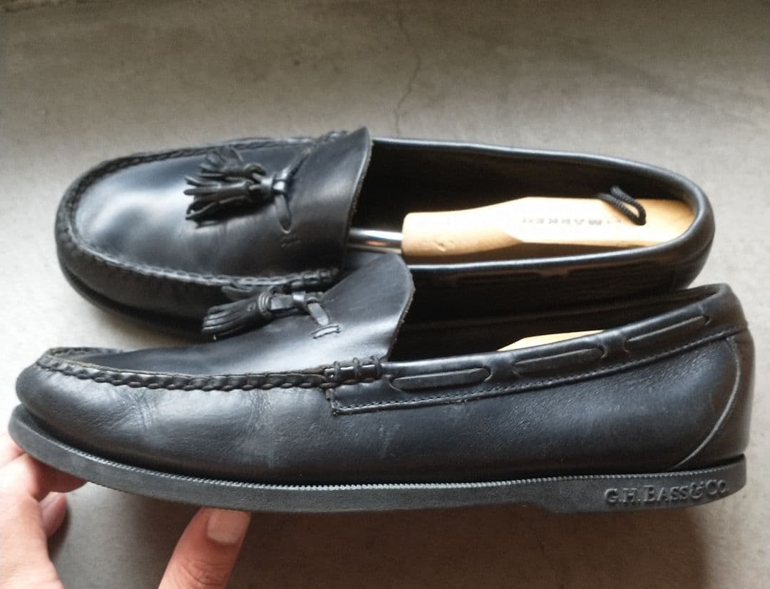 G.H.Bass タッセルローファー デッキ