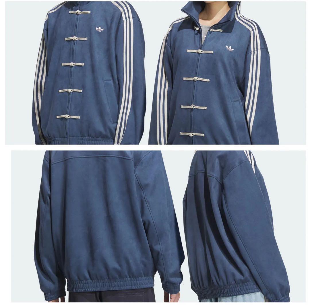 adidas ダッフルコート ネイビーブルー ヘビ年 中国限定 XL - メルカリ