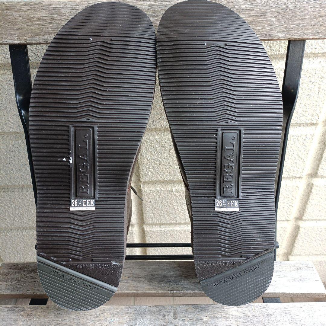 【 REGAL 】JJ23 プレーントゥ ビジネスシューズ 26.5cm