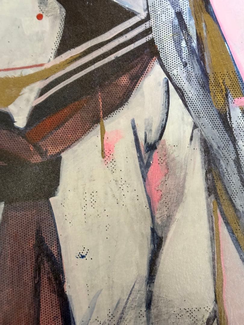 大槻香奈 「改装」 アクリル画 少女のポートレート - メルカリ