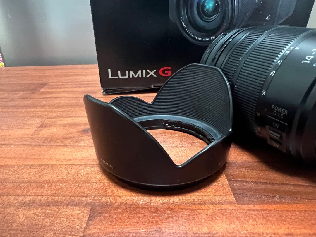 LUMIX G VARIO 14-140mm/F3.5-5.6 オリンパス 電動パンケーキレンズ M