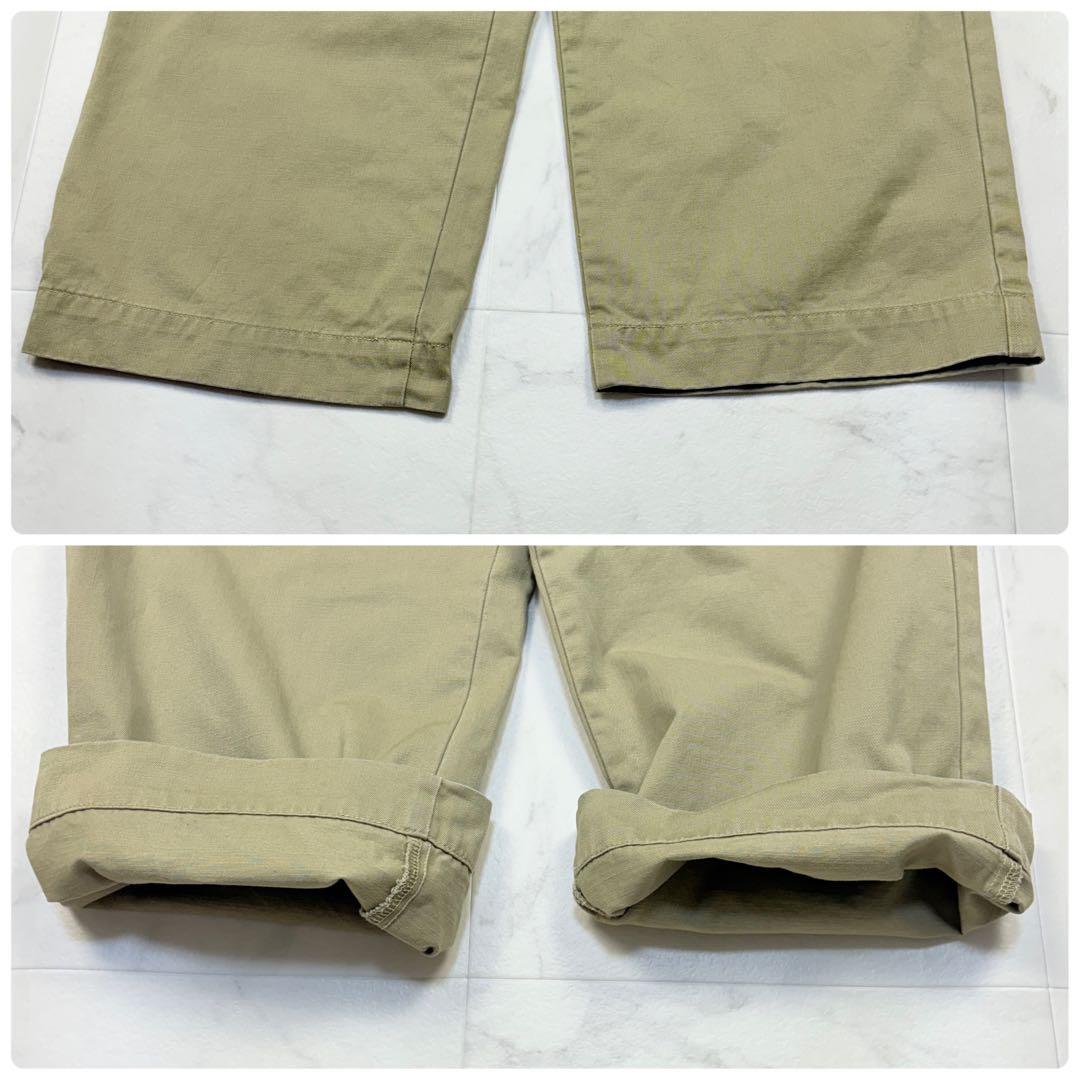 GEMINI ワイドシルエット チノパン ウィムガゼット 36 ベージュ 1