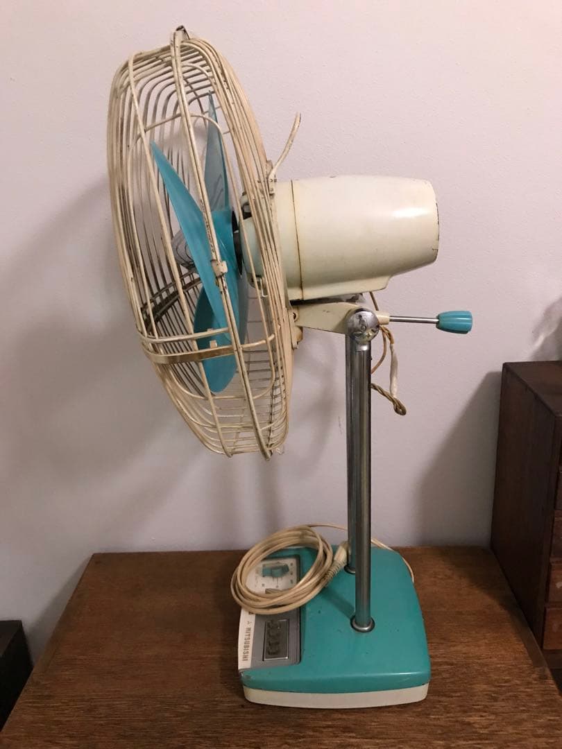 希少 昭和レトロ スクエア型 三菱 扇風機 R-30EC 動作品 - メルカリ