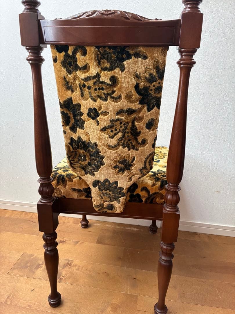 美品】徳田家具 ロマネスク デスクチェア