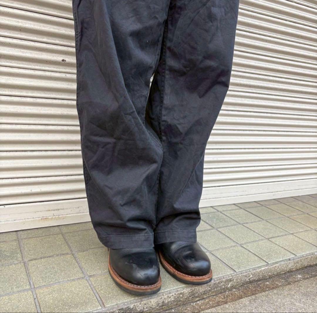 希少 良品 パキスタン軍 実物 ミリタリー オールインワン つなぎ 黒