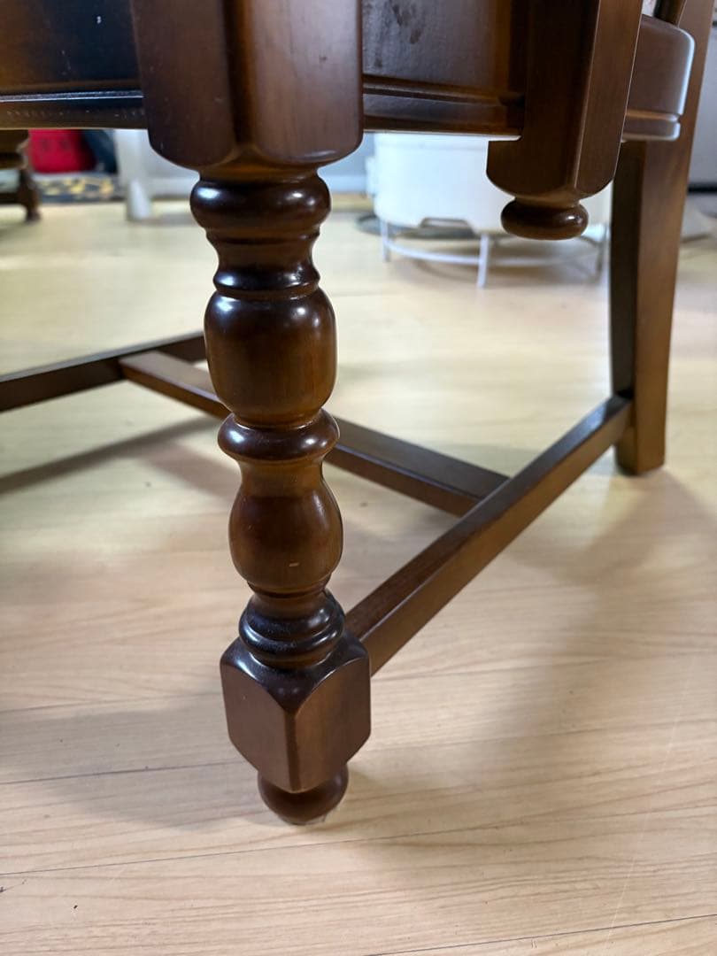 オールドカリモク コロニアルアームチェア 4客セット 福岡市西区