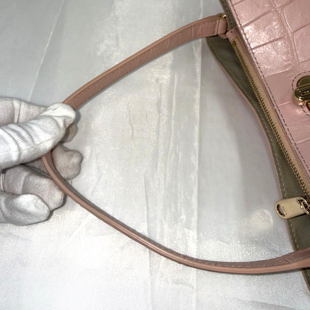 ✨美品✨FURLA フルラ ダナエ 2WAY ショルダーバッグ ピンク - メルカリ