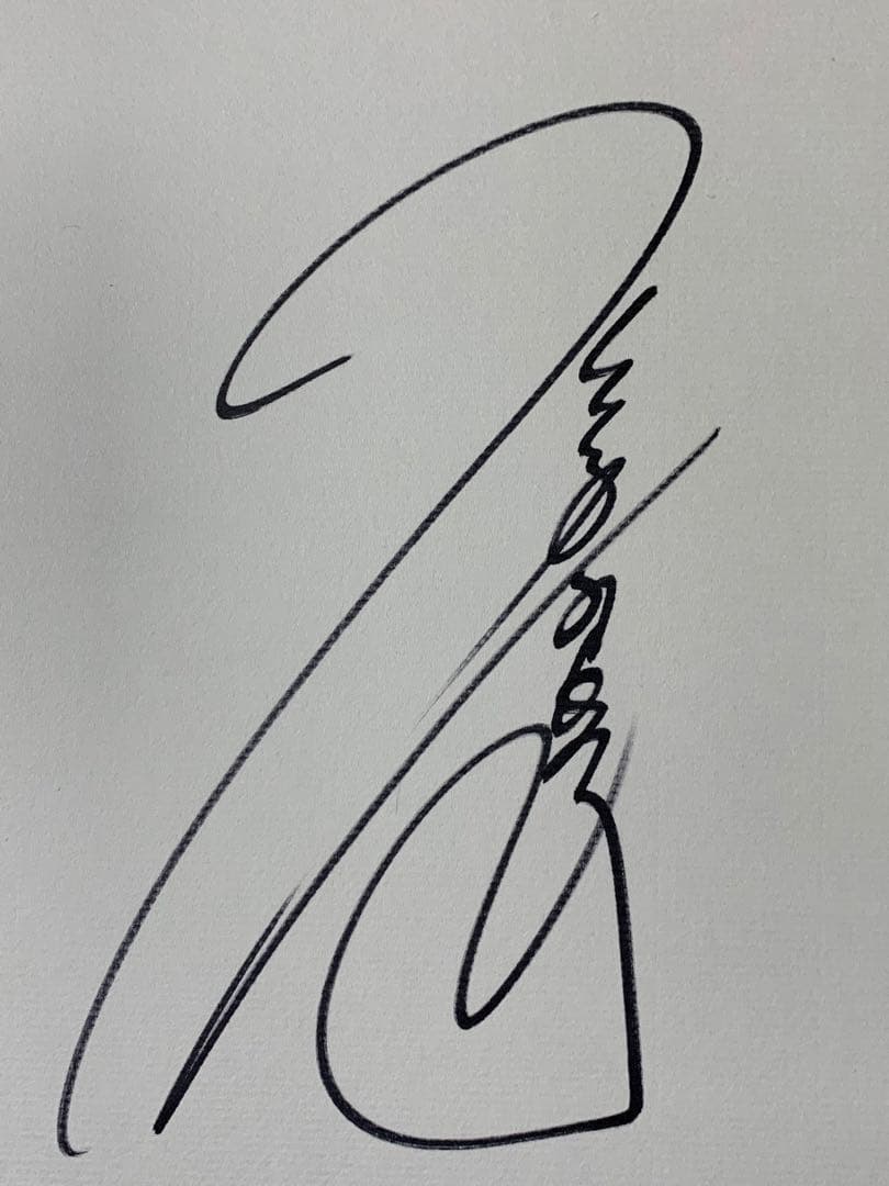 ジャンボ尾崎（尾崎将司） 色紙 - メルカリ