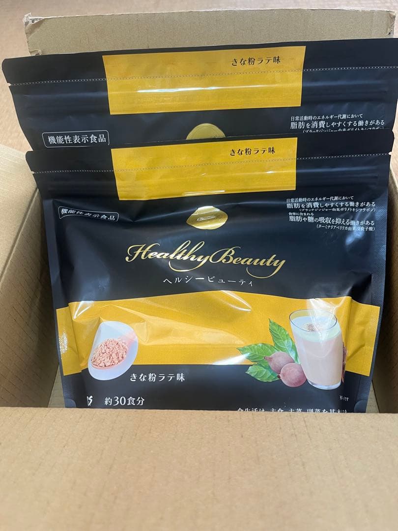 Healthy Beauty きな粉ラテ味　2袋　【匿名発送・送料込】 ヘルシービューティーきな粉ラテ×2袋 カーブス ヘルシービューティ