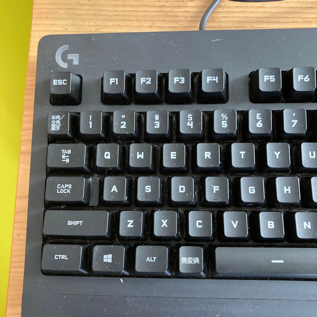 ロジクールゲーミングキーボードG214マウスG304セット売り - メルカリ