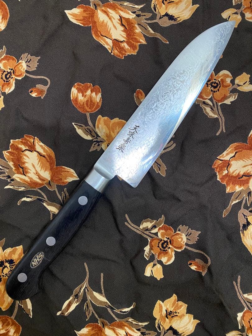 天味寿楽 三徳165mm VG10 ダマスカス 中古品 2026年最新】天味寿楽の人気アイテム - メルカリ