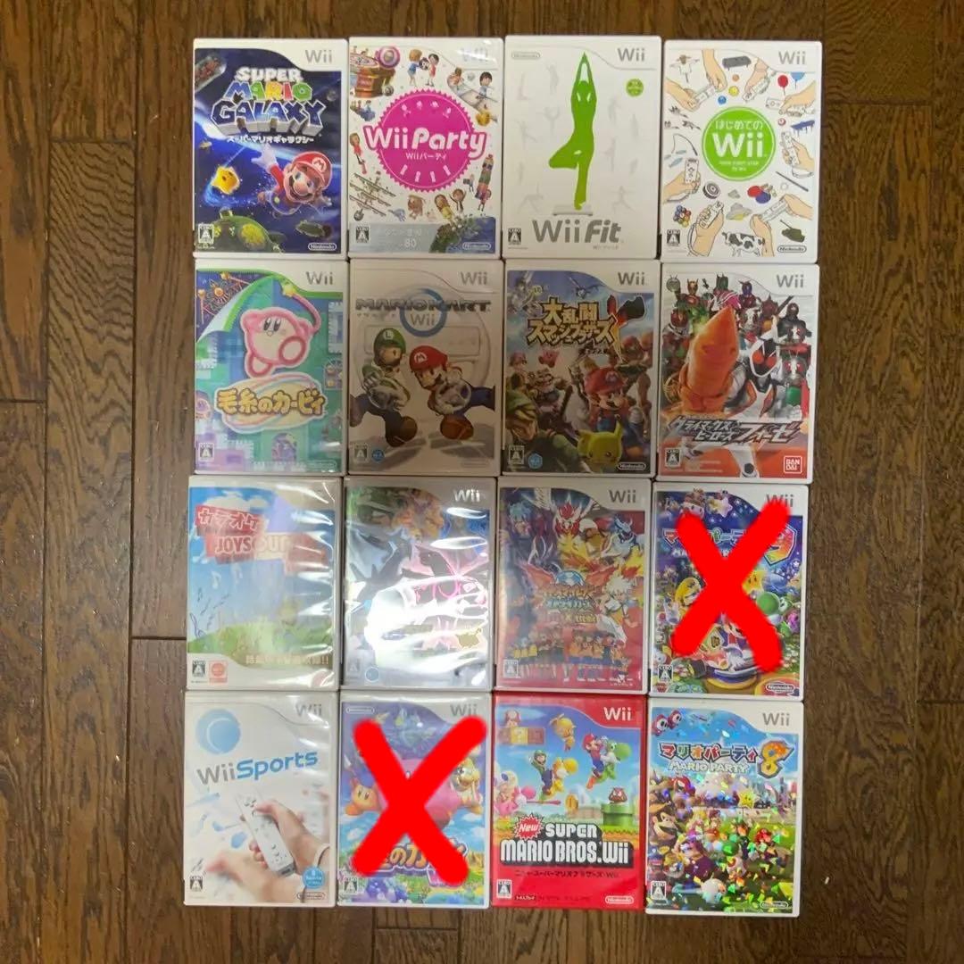 Wii ソフト14本 中古 - メルカリ