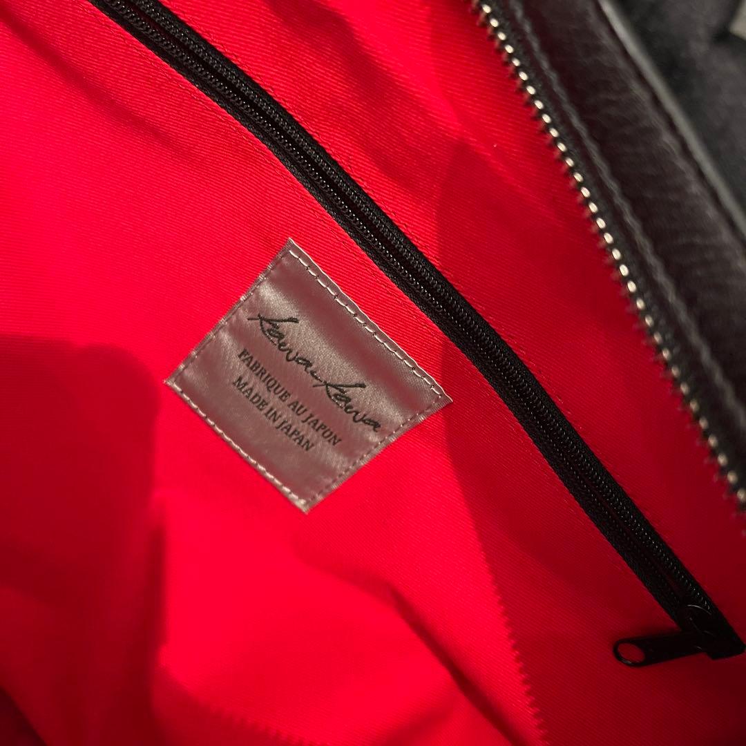 美品　hatomeボディバッグLサイズ　kawa-kawa