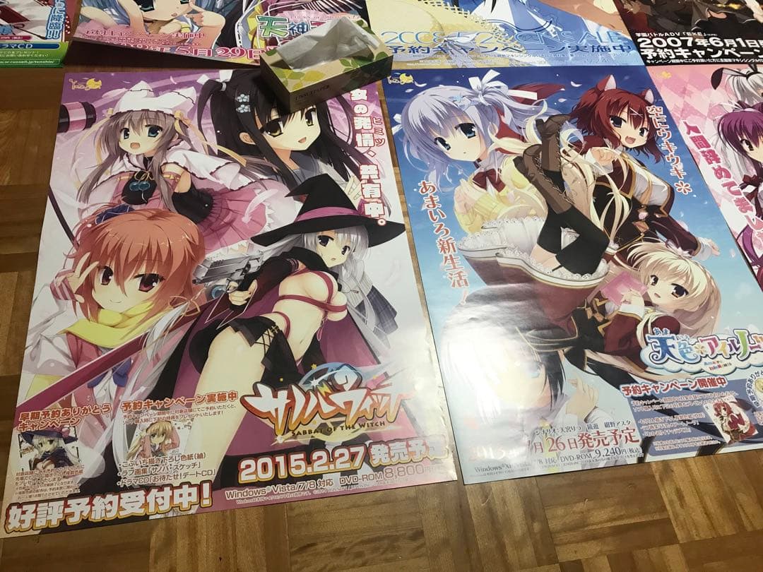 ゆずソフト ポスター DRACU-RIOT! 天色アイルノーツ サノバウィッチ