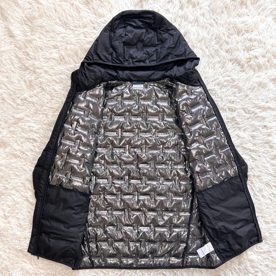 未使用級】Columbia ダウンジャケット OMNI-HEAT XL 黒 - メルカリ