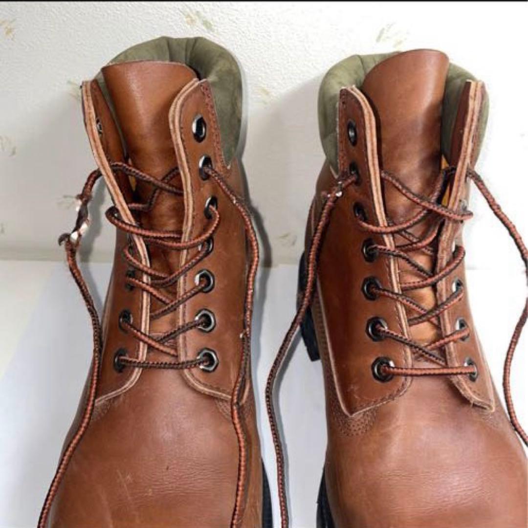 ティンバーランド プレミアムブーツ ブラウン 8.5 w