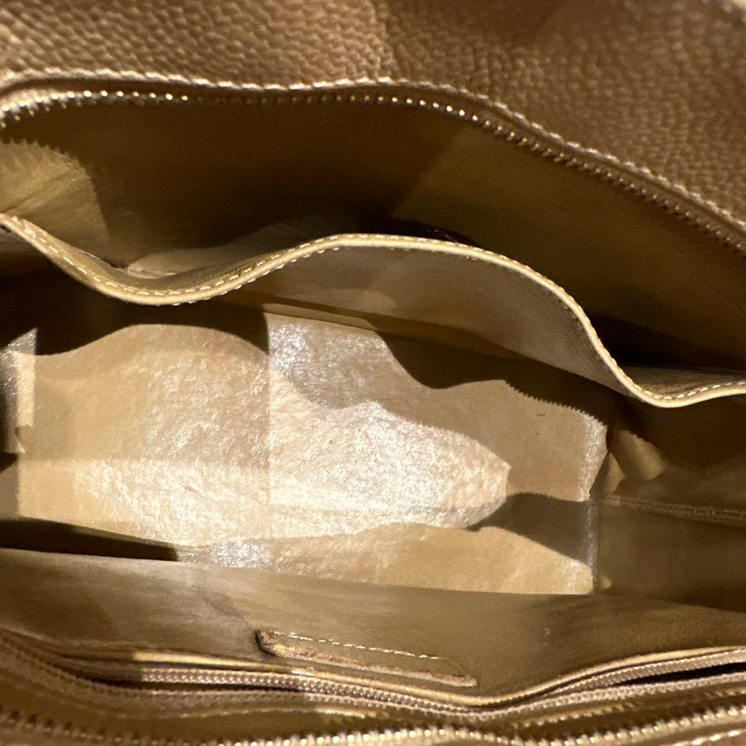 《正規品》CHANEL 復刻トート　ベージュ　ゴールド金具　キャビアスキン