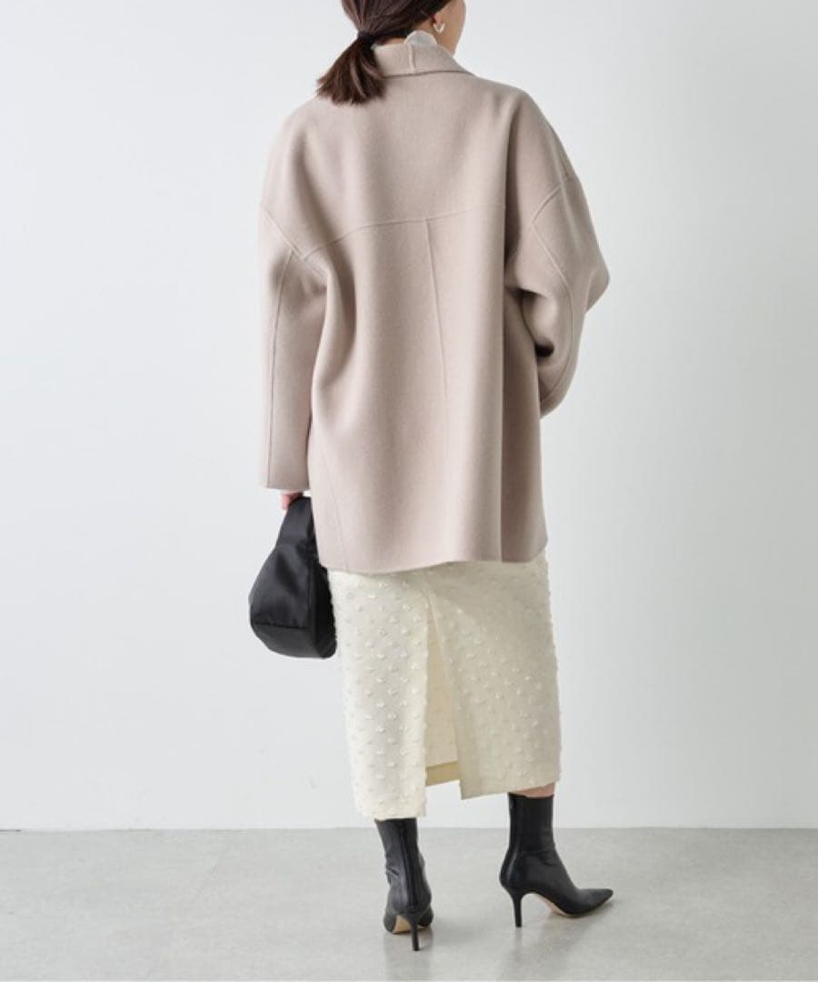 coco様 GALLARDAGALANTE ♡ ダブルフェイスショートコート - メルカリ