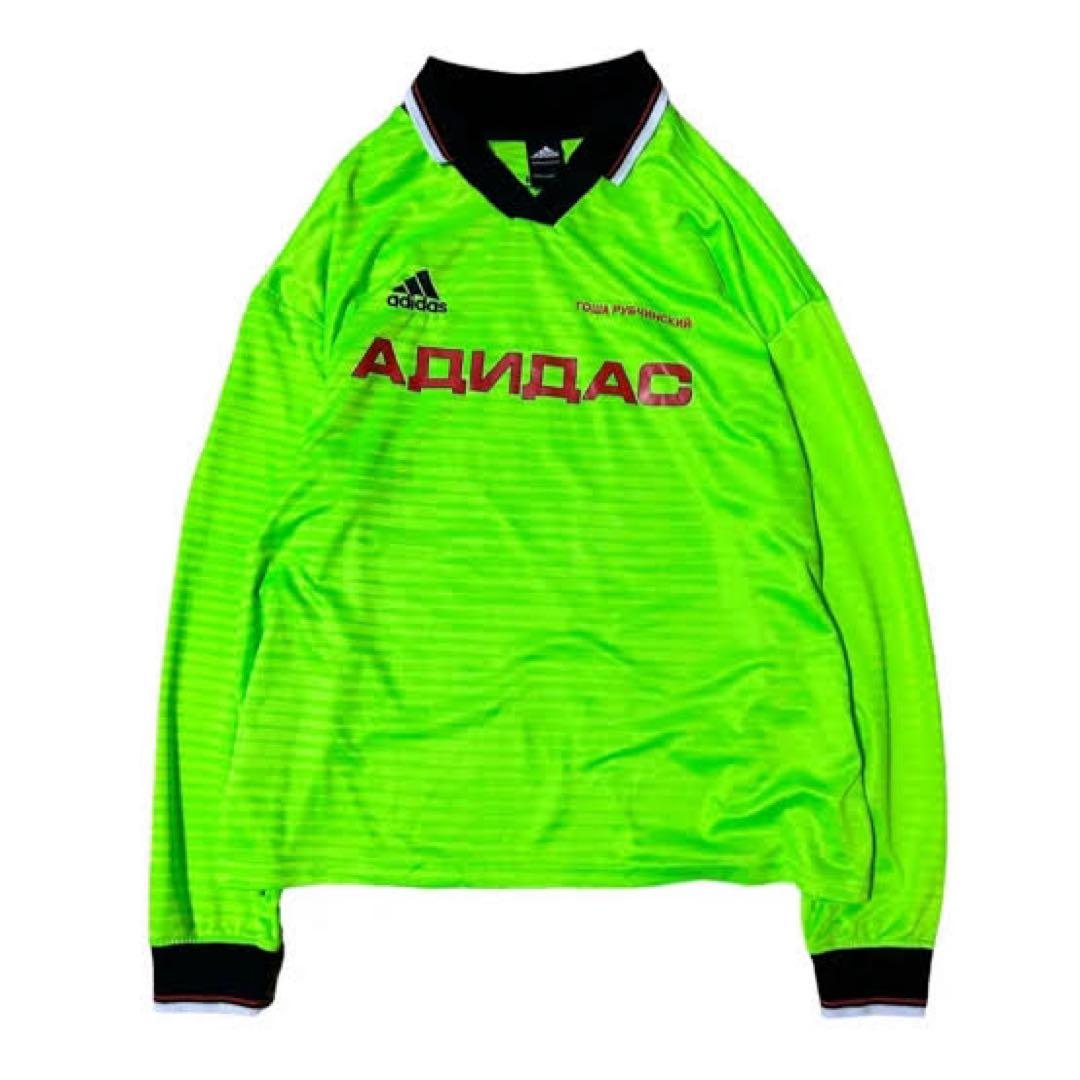 gosha rubchinskiy × adidas ゲームシャツ トップス - メルカリ