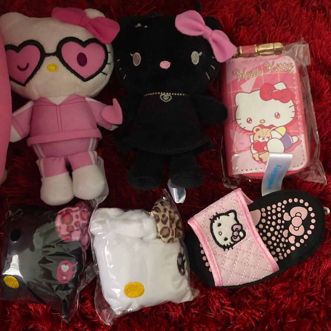 サンリオ キティ ギャル ヒョウ柄 キーケース ぬいぐるみ バッグ 保冷