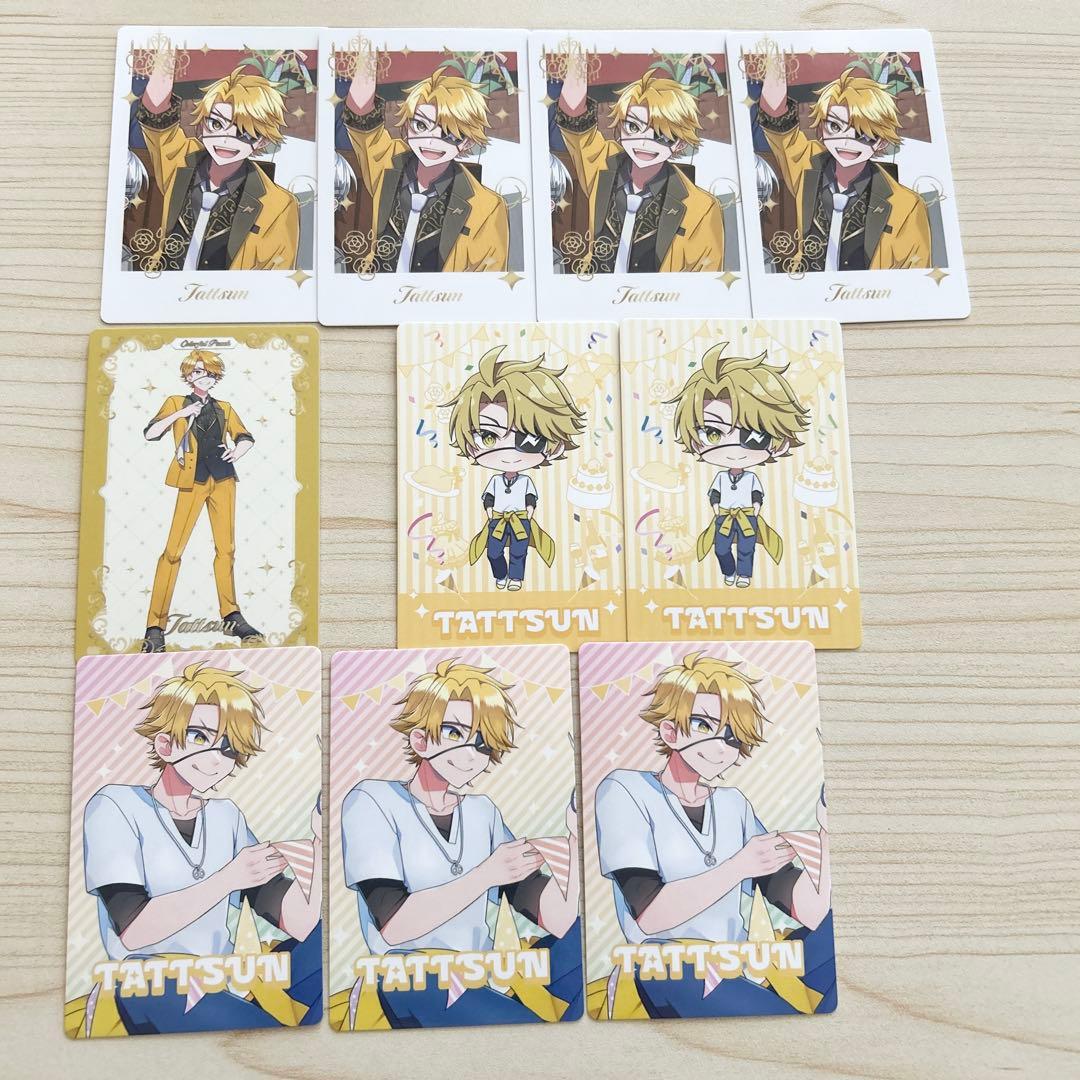 カラフルピーチ ぷぴぱ カード たっつん 10枚 からぴち トレカ - メルカリ