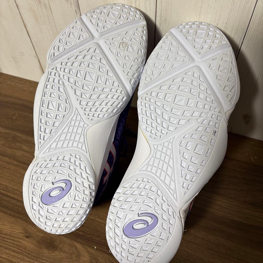 と*も様 UNPRE ARS1 アンプレアルス 紫 27.5cm ほぼ新品