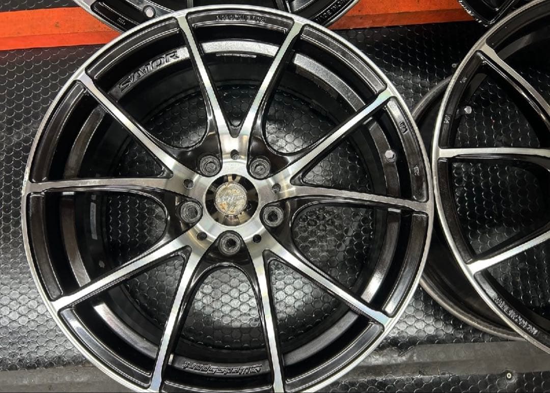 Weds Sport SA-10R 18 4本 7.5J PCD114.3+45