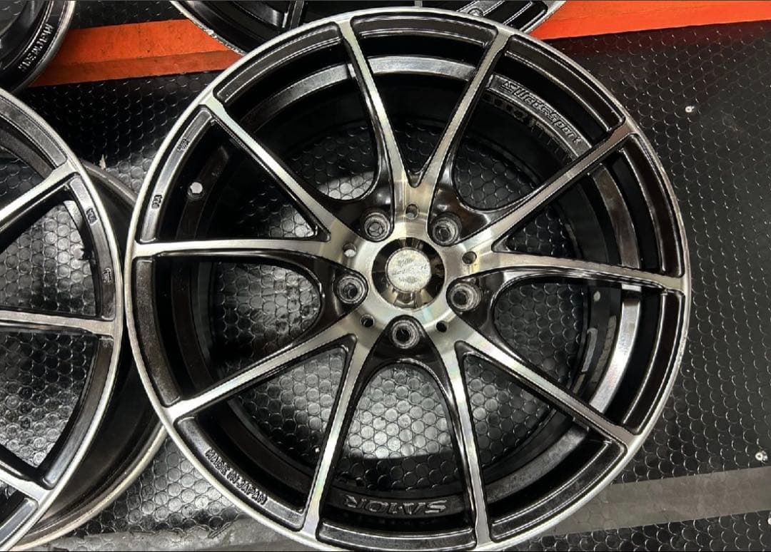 Weds Sport SA-10R 18 4本 7.5J PCD114.3+45