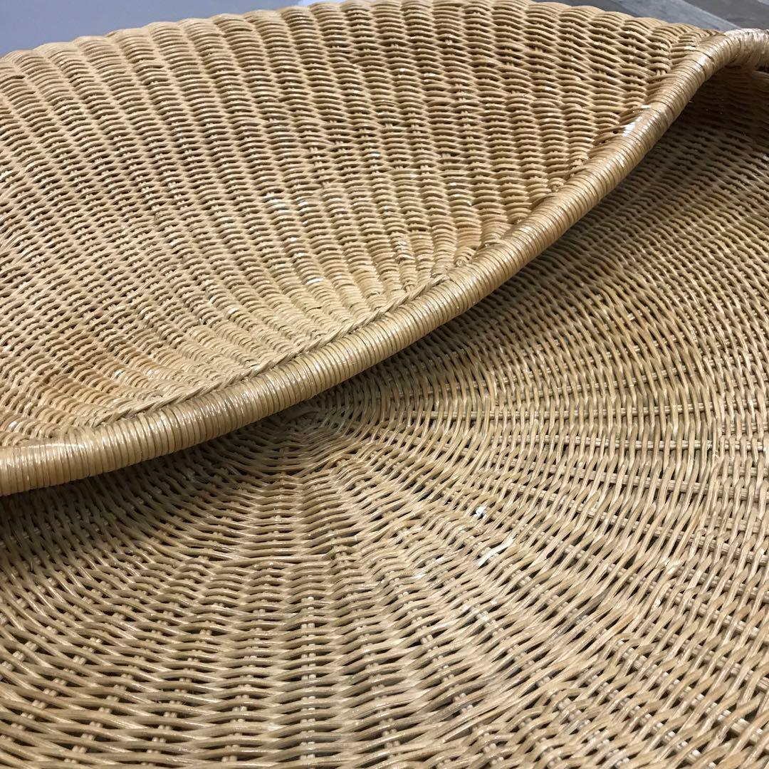 展示品 IDEE イデー POD ラタン 座椅子 あぐら - メルカリ