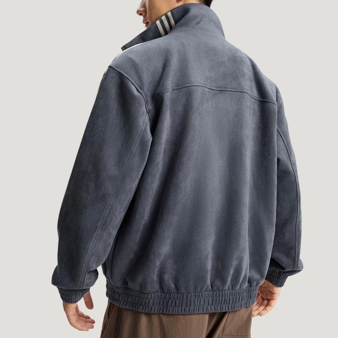 adidasアディダス 中国限定 蛇年 グレー ハイネックジャケット-買換応援