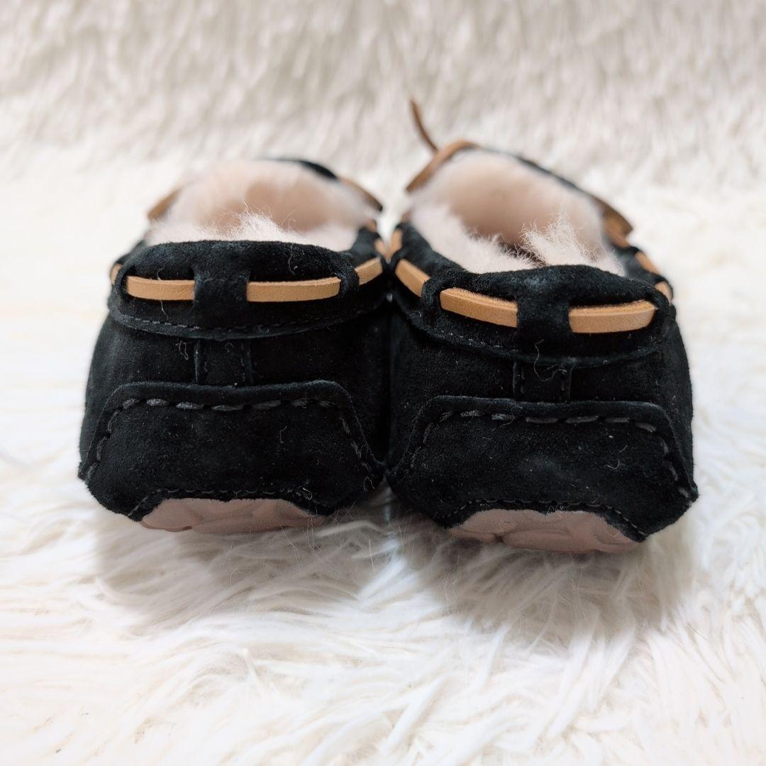【未使用級】アグ ダコタ モカシン スリッポン ブラック 23.0cm