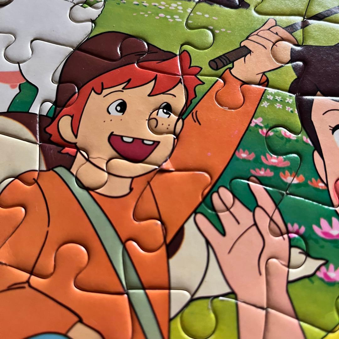 昭和レトロ 当時物 アルプスの少女ハイジ ジグソーパズル - メルカリ