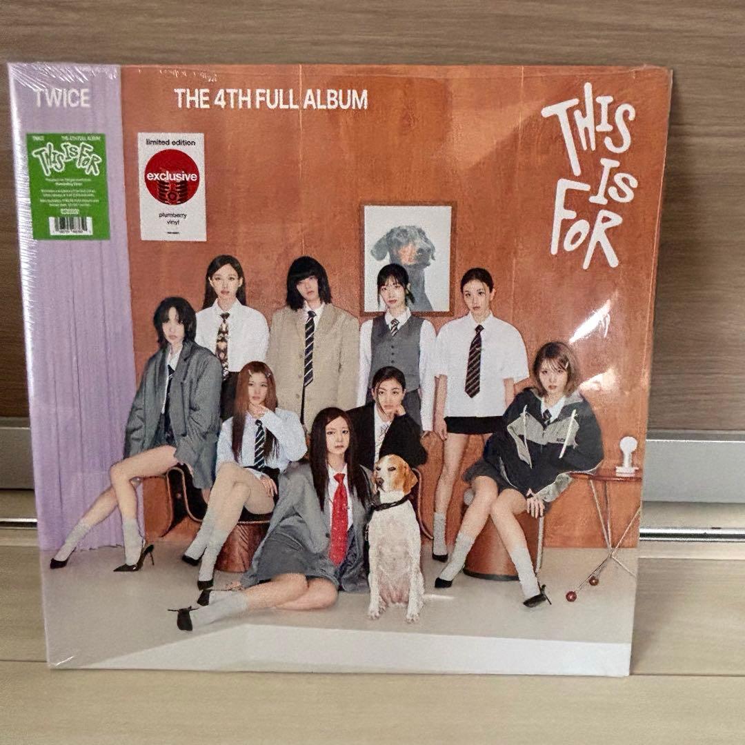 【ogさま専用】TWICE This is for Vinyl レコード Vinyl | TWICE | THIS IS FOR (VINYL ver.)