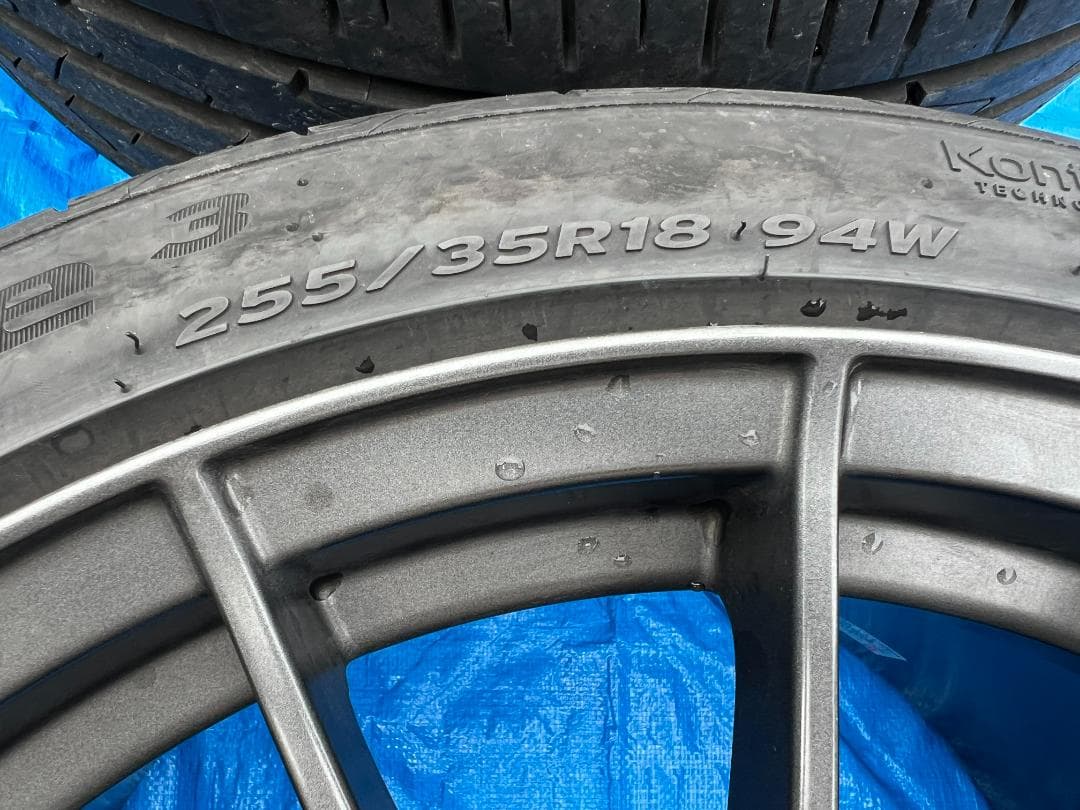 ENKEI RS05RR 18インチ 9.5J +43 PCD100 5H 4本