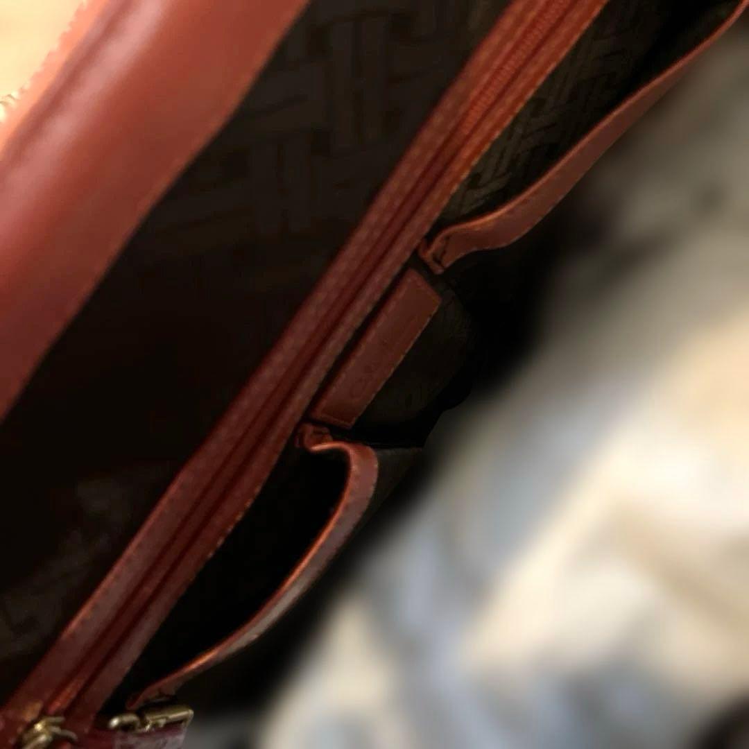 コールハーン☆オレンジ系カゴトートバッグ 美品 20日まで特価