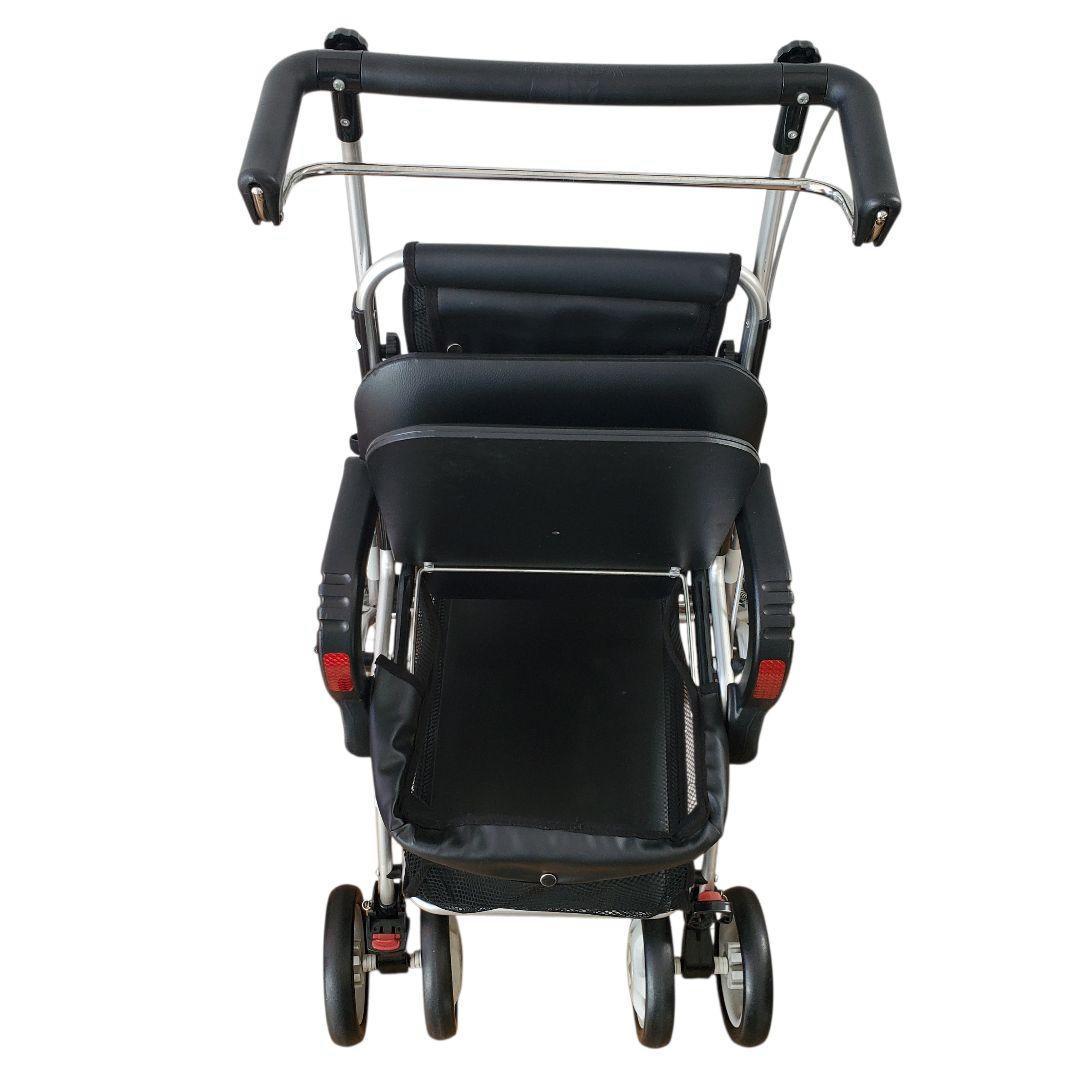 希少】【美品】幸和製作所 WALKING STICK II レザー 手押し車 - メルカリ