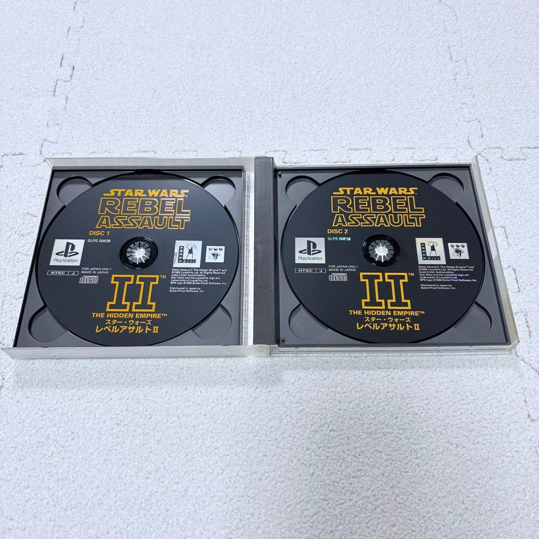 希少・動作確認OK】スターウォーズ レベルアサルトⅡ PSソフト
