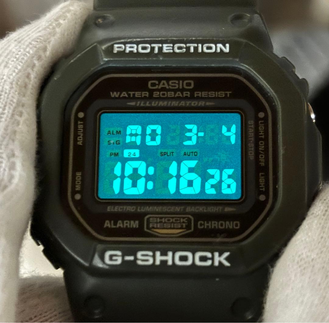 コラボ/G-SHOCK/モスグリーン/時計/HERO/キムタク/DW-5600 - メルカリ