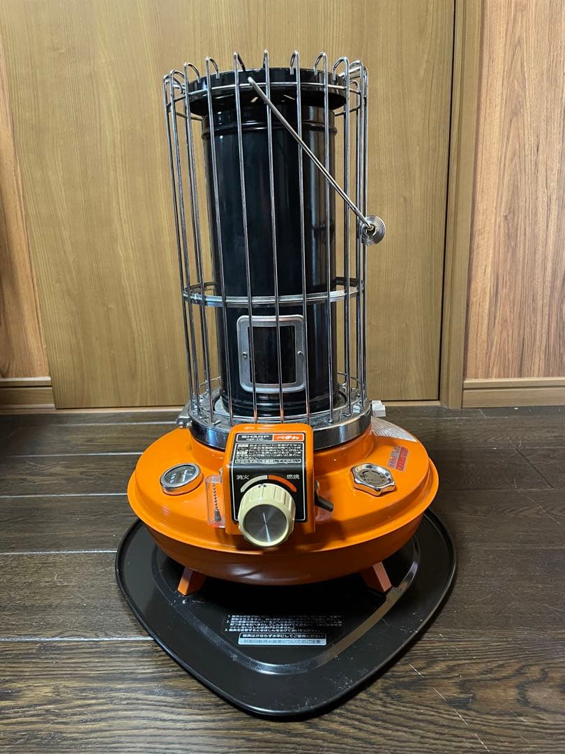 昭和レトロ SHARP HSR-27D ストーブ ペチカ オレンジ昭和 レトロ