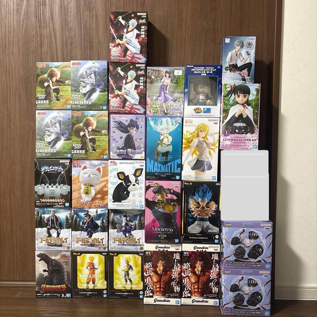 最新プライズ　フィギュア　など　28点セット アニメ「鬼滅の刃」より「竈門炭治郎」と水柱「冨岡義勇」、そして「猗