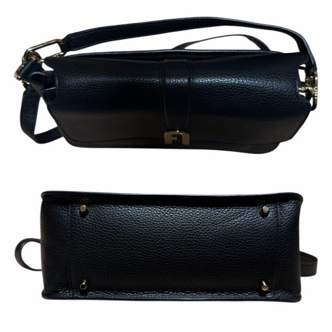 極美品 フルラ ソフィア グレイニー 2way ショルダーバッグ アーチロゴ