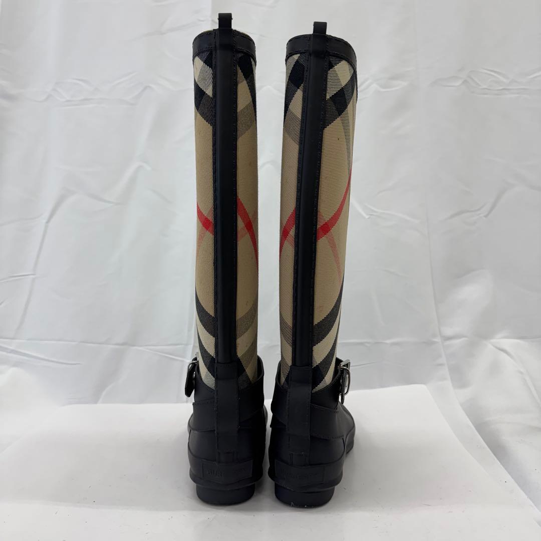 Burberry バーバリー ヴィンテージチェック レインブーツ 23サイズ