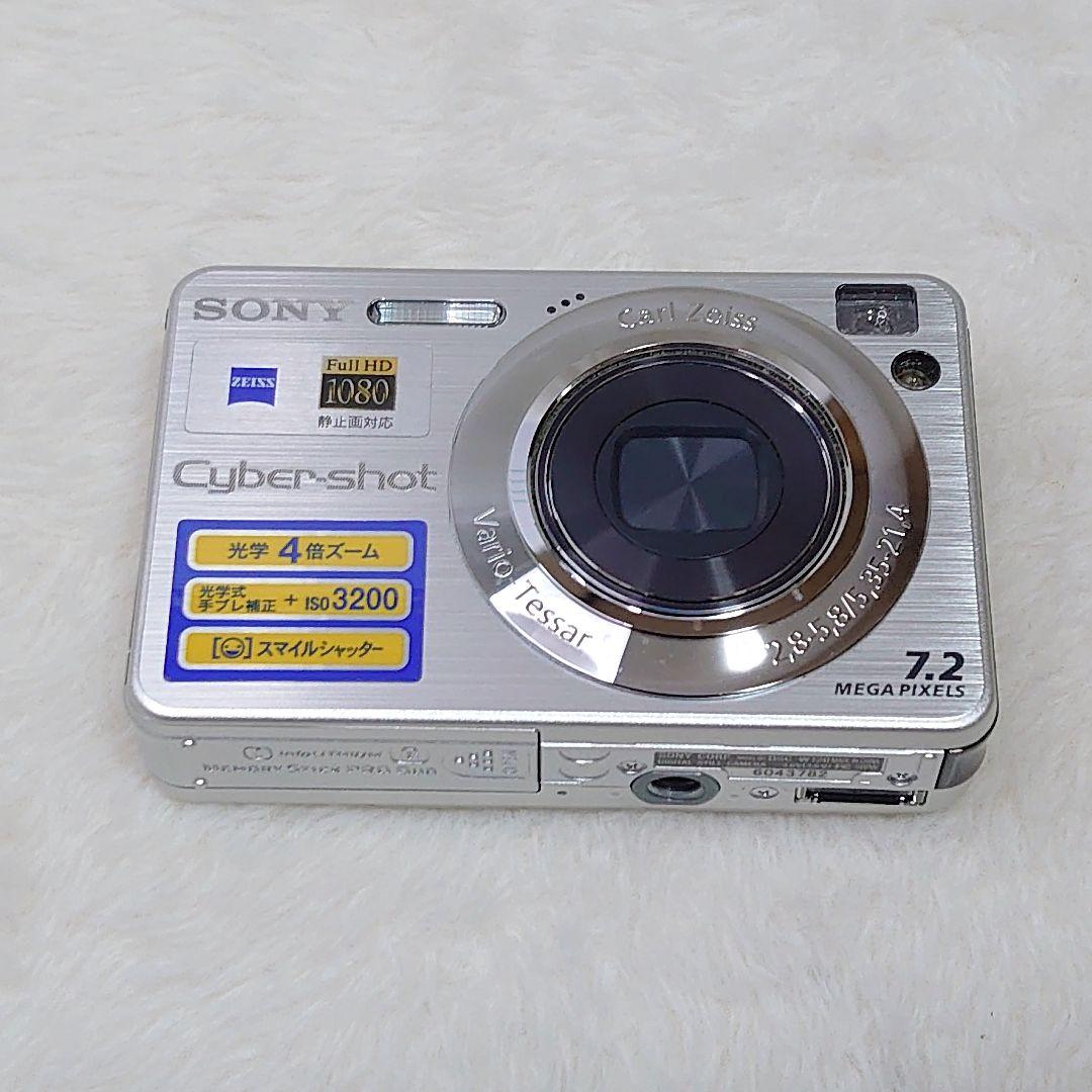✨極美品✨SONY Cyber-shot DSC-W120 シルバー 箱付き - メルカリ